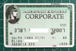 USA CREDIT CARD AMEX 1998-09 - Credit Cards (Exp. Date Min. 10 Years)