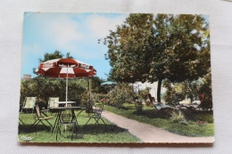 Cpm 1967, Argent Sur Sauldre, Hôtel Restaurant, Le Jardin, Le Relais Du Cor D'Or, Cher 18 - Argent-sur-Sauldre