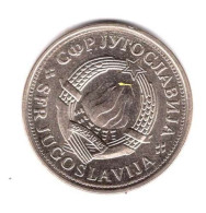 YOUGOSLAVIE PIECE NEUVE   DE 2 DINARS  LAITON DE NICKEL REF KM 57 - Jugoslavia