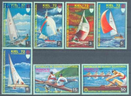 Equatorial Guinea  1972 Mi 98-104 MNH  (ZS6 GUE98-104) - Roeisport