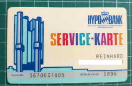 GERMANY CREDIT CARD SERVICE CARD EXP 1996 - Credit Cards (Exp. Date Min. 10 Years)