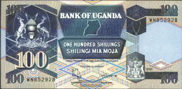 Uganda Pick-number: 31c (1998) Uncirculated 1998 100 Shillings - Uganda