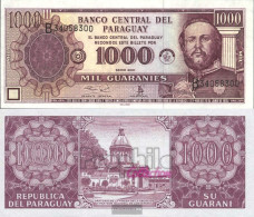 Paraguay Pick-number: 214b Uncirculated 2001 1.000 Guaranies - Paraguay