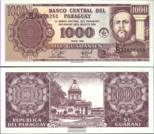 Paraguay Pick-number: 214a Uncirculated 1998 1.000 Guaranies - Paraguay
