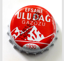 Turkey Uludag Efsane Gazozu 1930 Soda Bottle Cap Kronkorken Chapas Tapon Capsule - Limonade