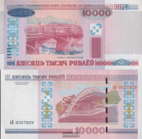 Weißrussland Pick-number: 30b Uncirculated 2000 10.000 Rublei - Belarus