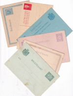 PAYS-BAS - 106 PIECES DE 75 CARTES ENTIER POSTAL (petit Nombre Plus Récent)  -- CIRCULE ET NON CIRCULE -- 31 LETTRES - - Autres & Non Classés