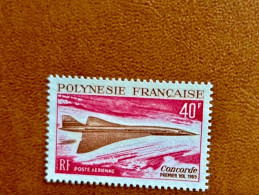 POLYNÉSIE FRANCAISE 1969 Concorde Poste Aérienne Neuf Cote 66€ MNH ** YT PA 27 FRENCH POLYNESIA FRANZOSISCH POLYNESIEN - Ungebraucht