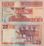 Namibia - Southwest Pick-number: 6b Uncirculated 2002 20 Namibia Dollars - Namibie