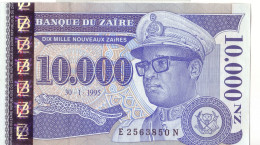 Billet - Zaïre - 10 000 Zaïre 1995 - 143 - Zaire