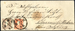Cover HEILIGENSTADT, Kompletter Fahnenstempel ( Müller 1875 Punkte) Und Stempel Des übergeordneten Stadtpostamtes WIEN N - Other & Unclassified
