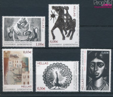 Griechenland 2594-2598 (kompl.Ausg.) Postfrisch 2011 Griechische Graveure (10596840 - Unused Stamps