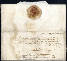 Cover 1647, Schnörkelbrief Des Fürstbischofs Von Brixen Johann Platzgummer (1641-1647) Am 12. Januari An Wolfgang Christ - ...-1850 Vorphilatelie