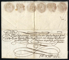 Cover 1662, Schnörkelbrief Aus Wien Am 8. Xbris. An Anna Jacoba Priorin Des Closters St. Jacob In Khirchberg, Zwei Seite - ...-1850 Vorphilatelie