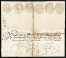 Cover 1663, Schnörkelbrief Der N.Ö. Landschaftsverordneten, Geschrieben In Wien, Vom 6. 9bris An Anna Jacoba Priorin Bey - ...-1850 Vorphilatelie