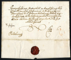 Cover 1697, Schnörkelbrief 6 Zeilen Aus Schyr Nach Salzburg, Schreiben Vom 10. Febr. An Den Abt Von S. Petrum Salisburgj - ...-1850 Vorphilatelie