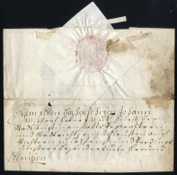 Cover 1781, Schnörkelbrief Des Bischofs Und Des H.R. Reichs Fürst Von Brixen Joseph Graf Von Spaur (1718-1791) Am 3. Jän - ...-1850 Vorphilatelie