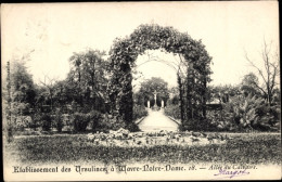 CPA Wavre Notre Dame Wallonisch Brabant, Allee Calvaire - Autres & Non Classés