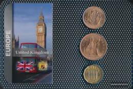 United Kingdom Extremely Fine Kursmünzen Extremely Fine From 1954 1/2 Penny Until 3 Pence - Mint Sets & Proof Sets