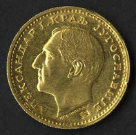 Alexandar I. 1921-34, Dukat, 1931 Kontermarke, Gold, Fein 3,44 Gr., YA11.2, Fast Stfr., R - Jugoslavia
