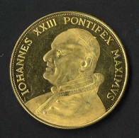 Goldmedaille Papst Johannes XXIII, Fein 12,6 Gr., PP - Non Classés