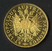Goldmedaille St. Leopold, 1963, Fein 4,5 Gr., PP - Non Classés