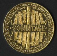 Kalendermedaille Jupiter 1973, Gold, Fein 27 Gr., PP - Non Classés