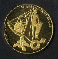 Kalendermedaille Mars 1974, Gold, Fein 27 Gr., PP - Non Classés