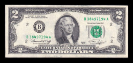 Estados Unidos United States 2 Dollars 1976 Pick 461 B - New York NY Mbc Vf - Non Classificati