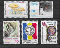 Andorra - 1993, Complete Year Set (**) - Ongebruikt
