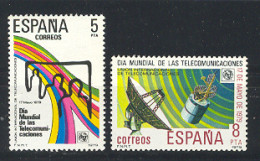 Spain. 1979. Telecomunicaciones Ed 2522-23 (**) - Ungebraucht