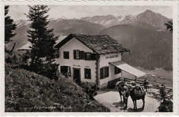 Restaurant Firnegarten U. Fiesch Mit Maultierpost   -Selten- - Fiesch