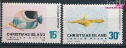 Weihnachtsinsel (Ind.Ozean) 35-36 (kompl.Ausg.) Postfrisch 1970 Meeresfische (10691607 - Christmas Island