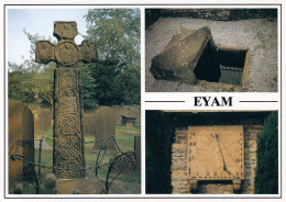 1 AK England * Ansichten Von Eyam U.a. Ein Angelsächsisches Kreuz Aus Dem 8. Jahrhundert - Siehe Auch Rückseite * - Derbyshire