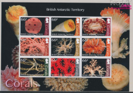 Britische Gebiete Antarktis 758-765 Zd-Bogen (kompl.Ausg.) Postfrisch 2017 Korallen (10701805 - Neufs