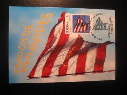 BENAVIDES Leon 2012 Pendon Expo Bandera Flag Tu Sello Private Stamp Maxi Maximum Card SPAIN - Covers