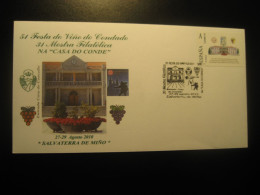 SALVATERRA DE MIO Pontevedra 2010 Vino Do Condado Wine Enology Drink Tu Sello Private Stamp Cancel Cover SPAIN - Vins & Alcools