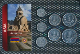 Armenien 1994 Stgl./unzirkuliert Kursmünzen 1994 10 Luma Bis 10 Dram (10678135 - Armenia