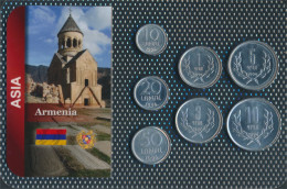 Armenien 1994 Stgl./unzirkuliert Kursmünzen 1994 10 Luma Bis 10 Dram (10678137 - Armenia