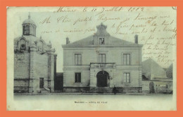 A715 / 201 95 - MARINES Hotel De Ville (defauts) - Marines