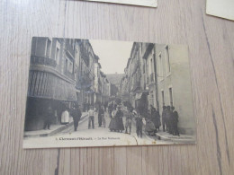 CPA 34 Hérault Clermont L'Hérault La Rue Nationale - Clermont L'Hérault