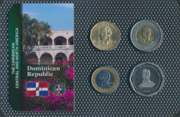 Dominikanische Republik Stgl./unzirkuliert Kursmünzen Stgl./unzirkuliert Ab 1992 1 Peso Bis 25 Pesos (10678208 - Dominicaine