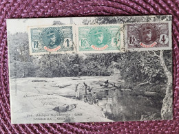 Guinée , Dubreka , Quénendé , 3 Timbres - Guinea