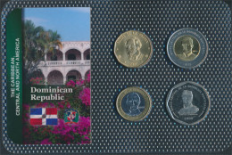 Dominikanische Republik Stgl./unzirkuliert Kursmünzen Stgl./unzirkuliert Ab 1992 1 Peso Bis 25 Pesos (10678209 - Dominicaine
