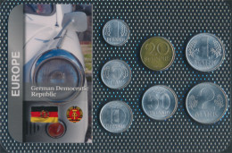 DDR Stgl./unzirkuliert Kursmünzen Stgl./unzirkuliert 1958-1990 1 Pfennig Bis 2 Mark (10678344 - Mint Sets & Proof Sets