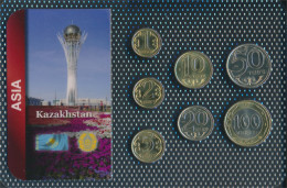 Kasachstan Stgl./unzirkuliert Kursmünzen Stgl./unzirkuliert Ab 1997 1 Tenge Bis 100 Tenge (10678393 - Kazakhstan