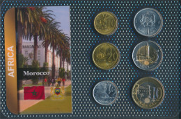 Marokko Stgl./unzirkuliert Kursmünzen Stgl./unzirkuliert Ab 2011 10 Santimat Bis 10 Dirhams (10678484 - Maroc