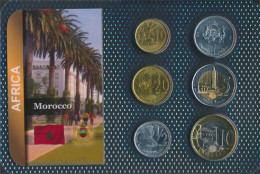 Marokko Stgl./unzirkuliert Kursmünzen Stgl./unzirkuliert Ab 2011 10 Santimat Bis 10 Dirhams (10678485 - Maroc
