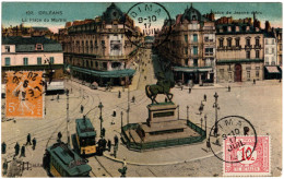 ✉ 1924, France, Picture Postcard Franked At 5c, Sent From Orleans April 20, 1924 To Lusambo In Belgian Congo, Rate For P - Altri & Non Classificati