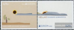 Greece 2671A-2672A Couple (complete Issue) Unmounted Mint / Never Hinged 2012 Visits - Unused Stamps